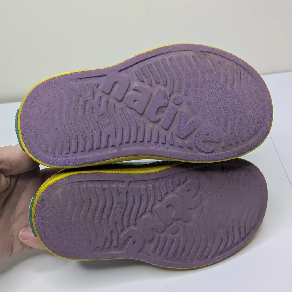 Native Purple Sandal Water Shoe 9T
